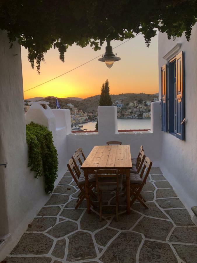 Vila Plesner House, Symi Greece Exteriér fotografie